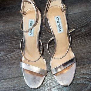 rose gold steve madden heels
